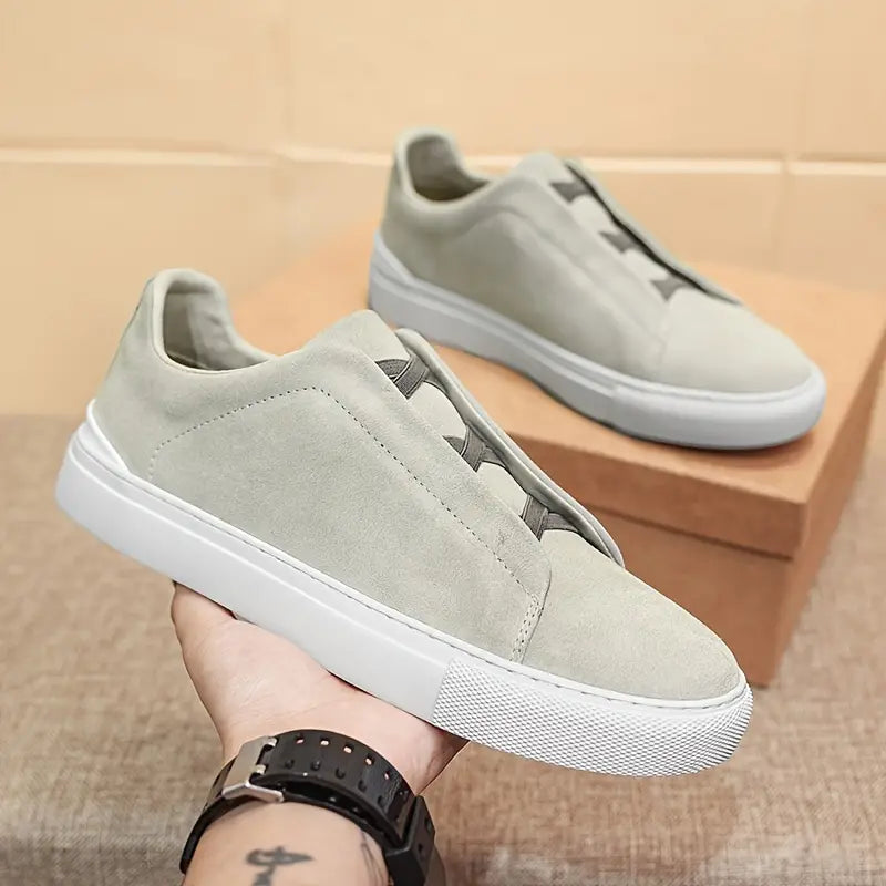 Variant image for Dunhill Suede Sneakers - Tidlös Design och Ultimat Komfort-25