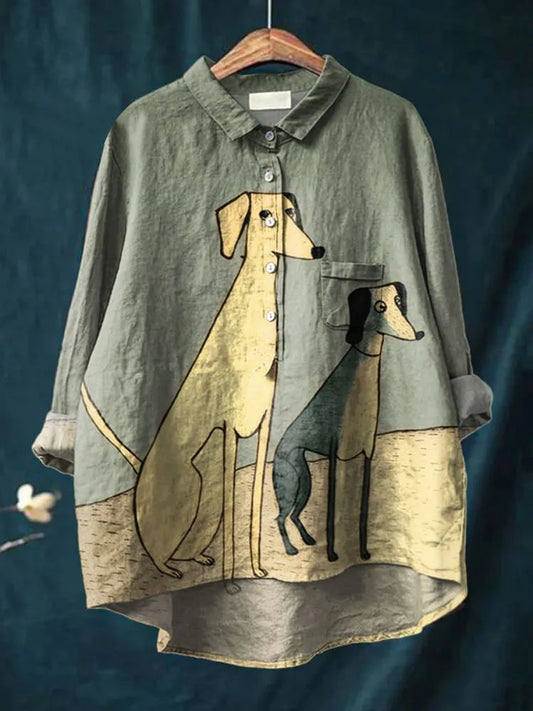 Milo Hundkonstskjorta - Unik Design och Bekväm Komfort för Alla Tillfällen 1