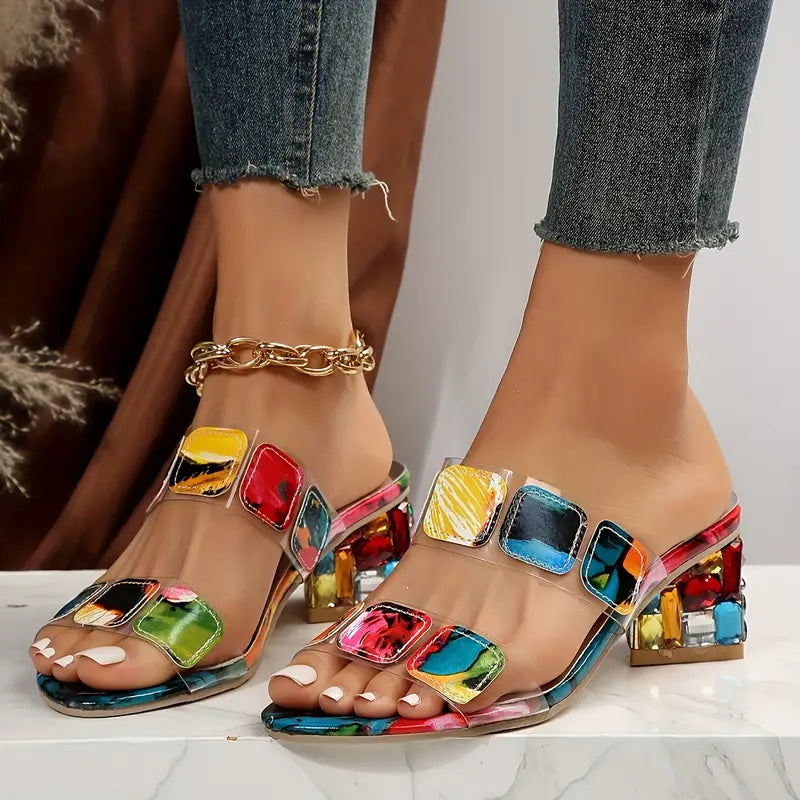 Chiara™ - Ortopediska Sandaler med Dubbel Rem för Komfort och Stil