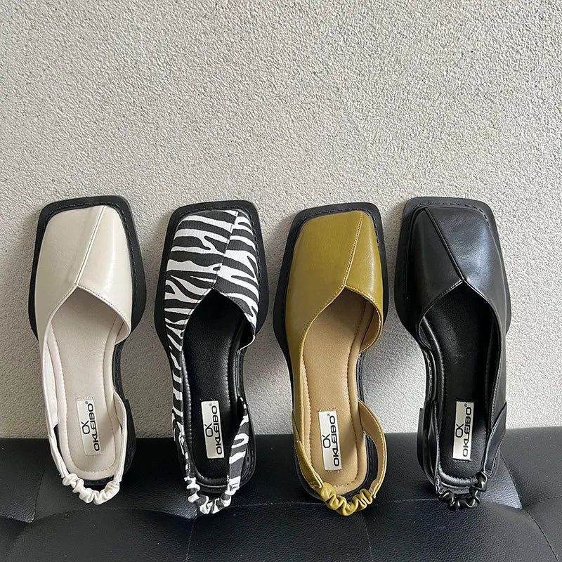 Ella™ Slip Ons - Eleganta och Bekväma Sandaler för Kvinnor