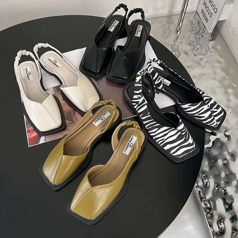 Ella™ Slip Ons - Eleganta och Bekväma Sandaler för Kvinnor