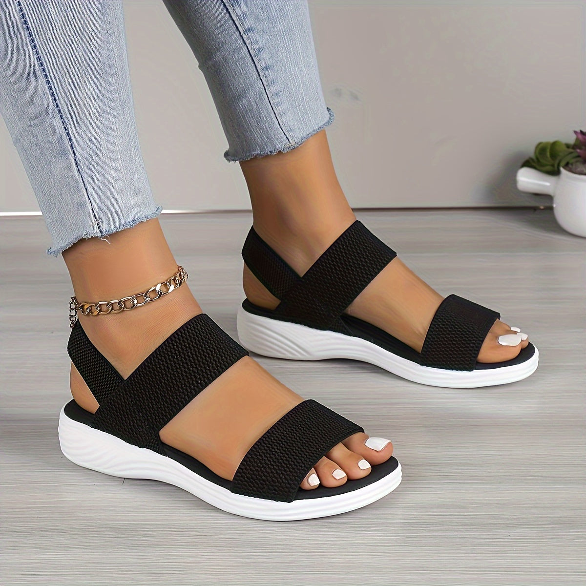 Emilia™ Sandaler - Komfort och Stil för Varje Tillfälle