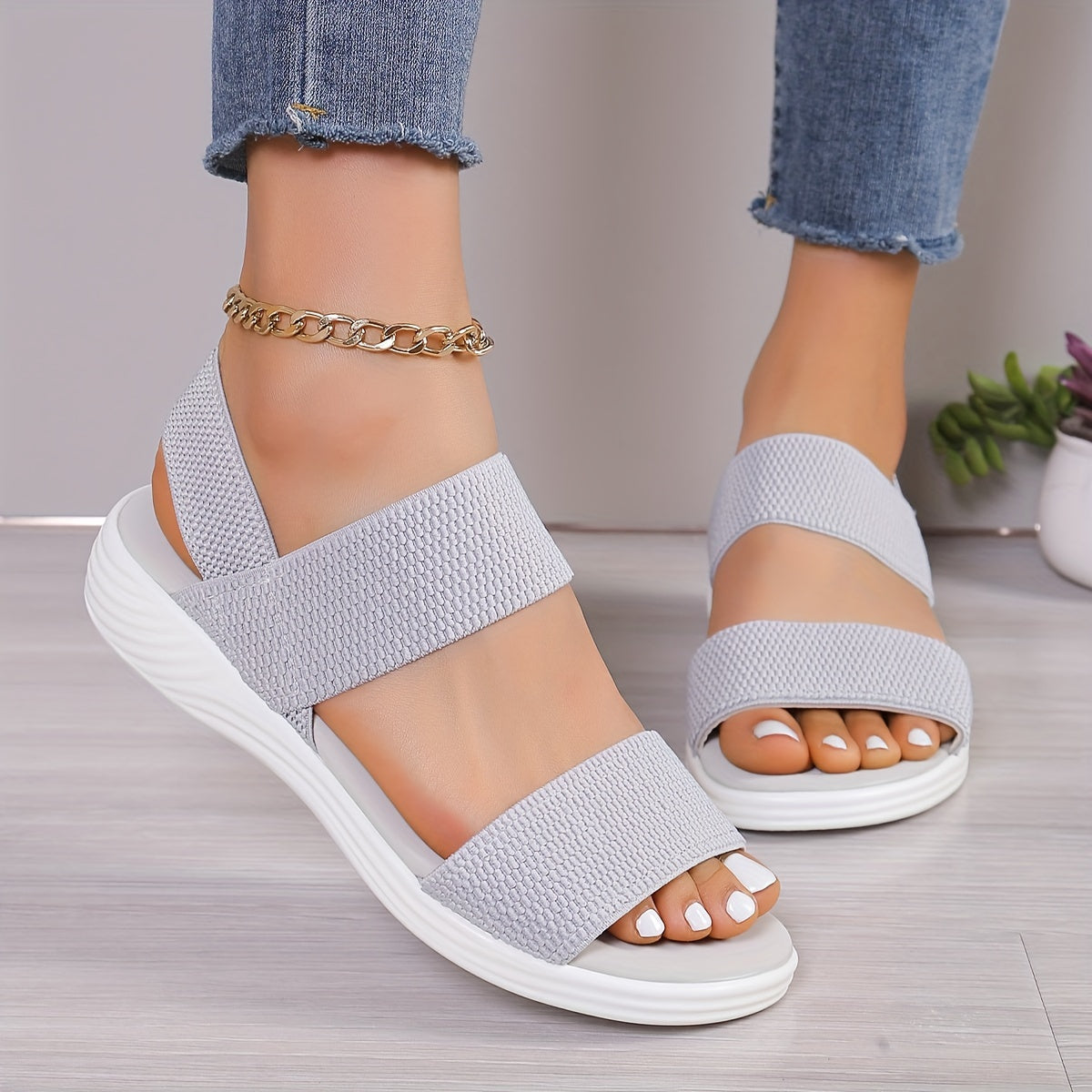 Emilia™ Sandaler - Komfort och Stil för Varje Tillfälle