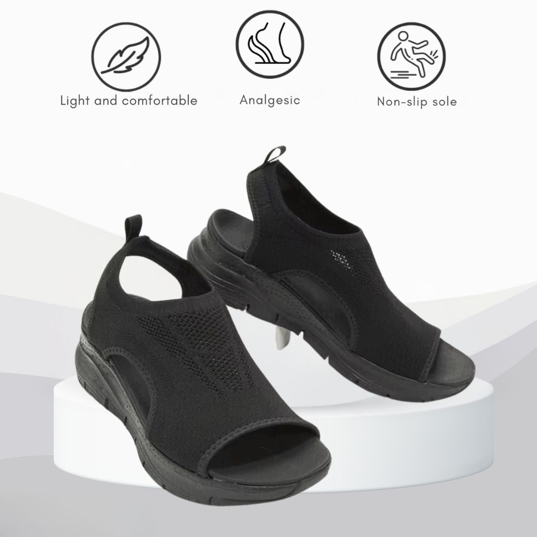 Florax™ Sandaler Dam - Ergonomiska & Smärtlindrande Komfort