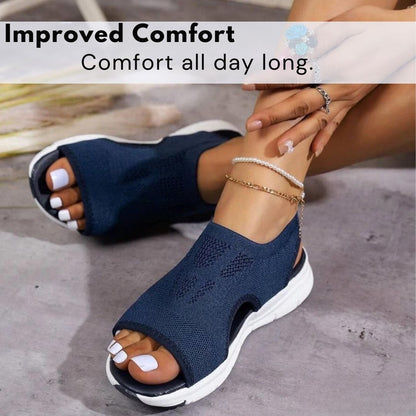 Florax™ Sandaler Dam - Ergonomiska & Smärtlindrande Komfort
