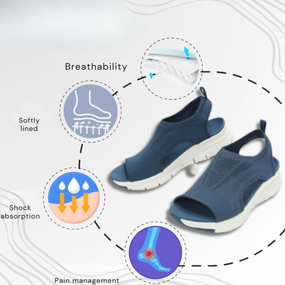 Florax™ Sandaler Dam - Ergonomiska & Smärtlindrande Komfort