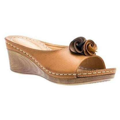LIDIA™ Sandaler Dam - Bekväm Ortopedisk Design För Långa Promenader