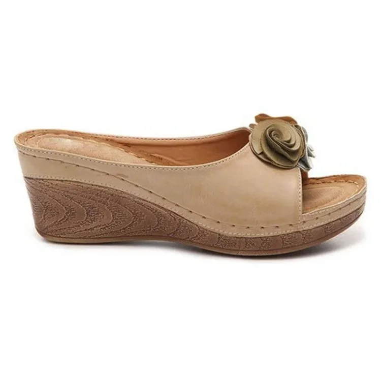 LIDIA™ Sandaler Dam - Bekväm Ortopedisk Design För Långa Promenader