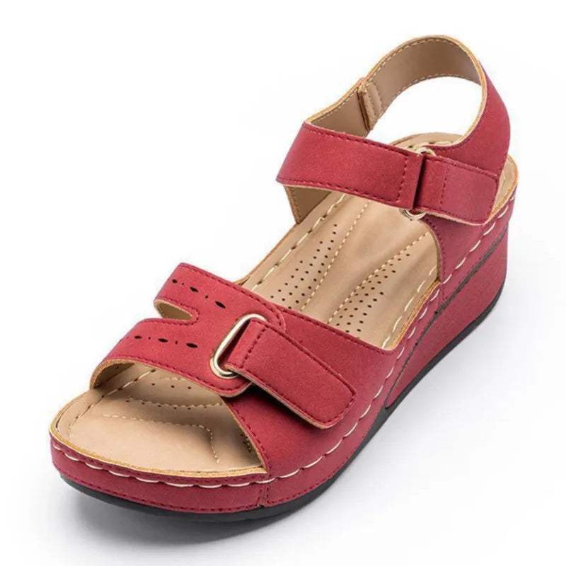 Loes™ Sandaler Dam - Ortopedisk Komfort och Elegant Design