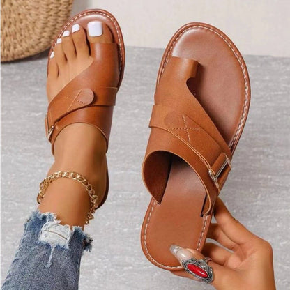 Luella™ Ortopediska Sandaler Dam - Elegant Komfort och Fotstöd