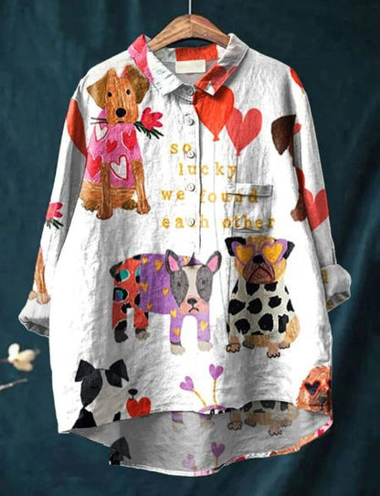 Lola Hundkonstskjorta - Unik Design För Komfort Och Stil 1