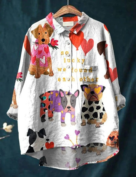 Lola Hundkonstskjorta - Unik Design För Komfort Och Stil 1