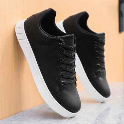 Paolo - Sneakers i läder för män