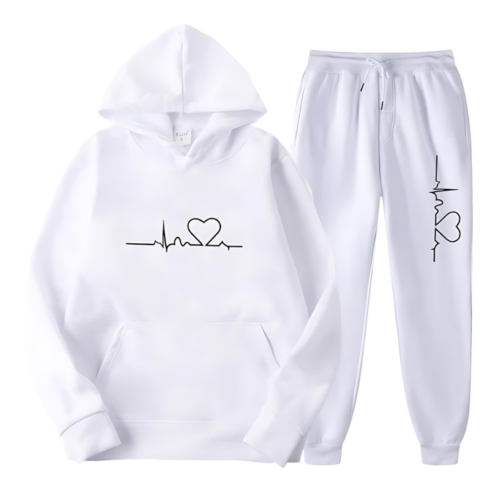 Heartlove ™ Träningsdräkt - Komfortabel Fleece för Värme och Stil 2