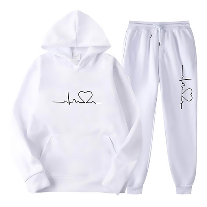Heartlove ™ Träningsdräkt - Komfortabel Fleece för Värme och Stil 2