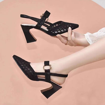 Roosje™ - Eleganta ortopediska sandaler med stabil klack