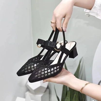 Roosje™ - Eleganta ortopediska sandaler med stabil klack