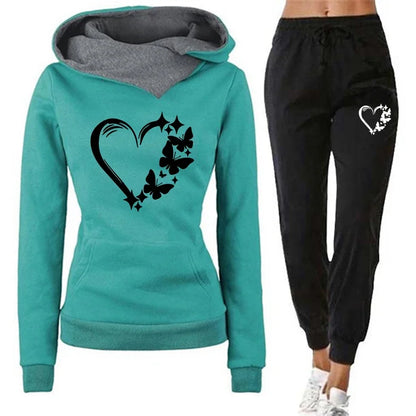 Heart Angel - Bekväm och trendig sportoutfit för kvinnor