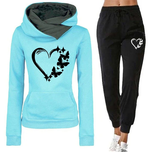 Heart Angel - Bekväm och trendig sportoutfit för kvinnor