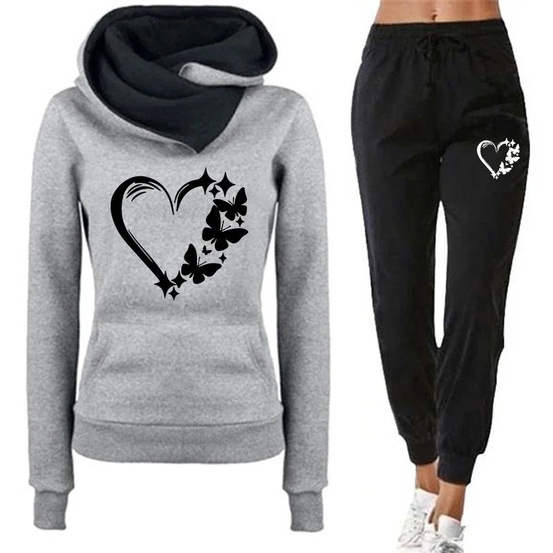 Heart Angel - Bekväm och trendig sportoutfit för kvinnor