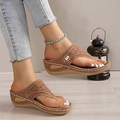 Sofia™ - Bekväma och Stiliga Ortopediska Sandaler