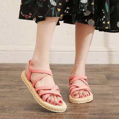 Thalia™ Sandaler Dam - Ergonomisk Komfort för Friska Fötter